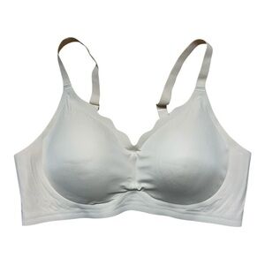 VertVie Seamless Bra No Underwire Comfort Push Up Bra Buttery Soft 3X 3XL Extend